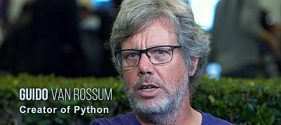 A Microsofthoz igazol Guido van Rossum, a Python atyja