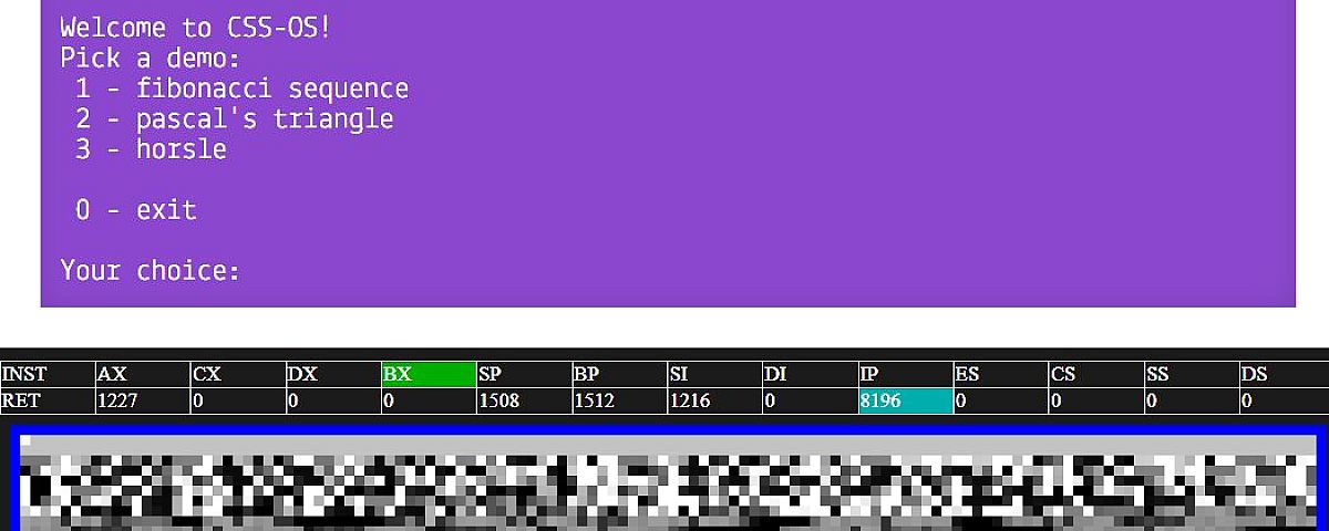 CSS-ben írt meg valaki egy komplett x86-os processzoremulátort