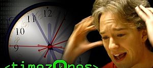 A probléma az időzónákkal